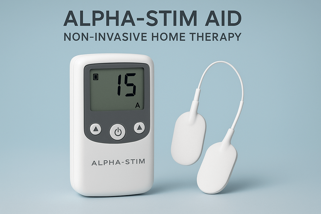 Alpha‑Stim AID non-invasive home therapy
